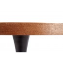 Стол обеденный HALMAR CARMELO орех/черный 100